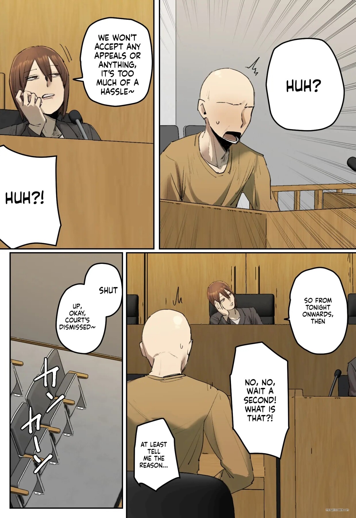 Hentai Manga Comic-Verdict: The defendant is sentenced to my dildo punishment.-Read-3